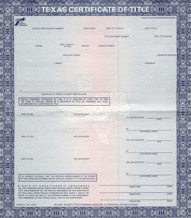 South Dakota Auto Title